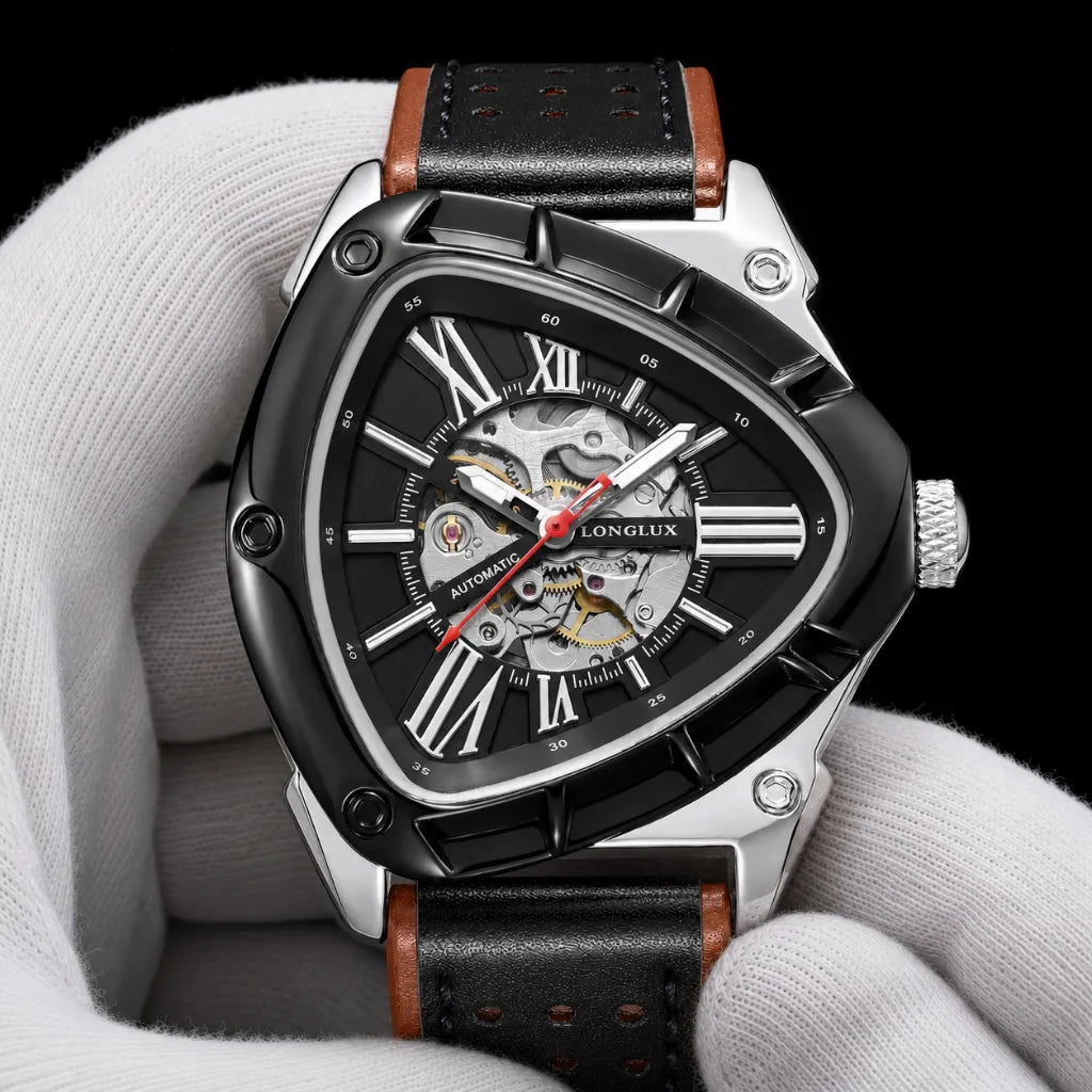 LONGLUX_Relogio_Masculino_Automatico_Esportivo-em_Couro_Preto_45MM_162