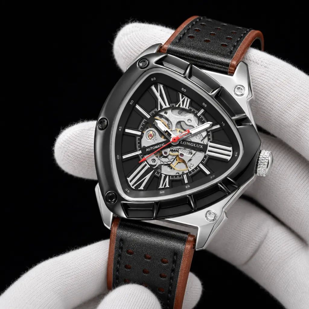 LONGLUX_Relogio_Masculino_Automatico_Esportivo-em_Couro_Preto_45MM_161