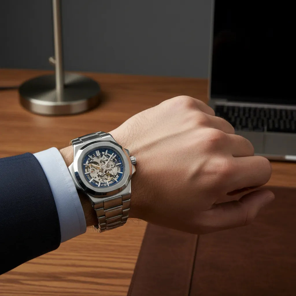 Relogio_Masculino_LongLux_Patton_BuleSilvery