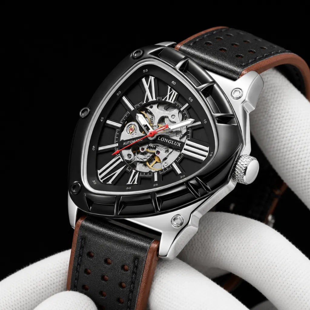 LONGLUX_Relogio_Masculino_Automatico_Esportivo-em_Couro_Preto_45MM_164